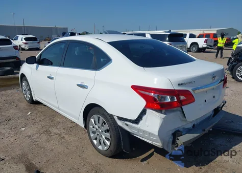 2018 Nissan Sentra S/Sv/Sr/Sl z USA, uszkodzony, nr VIN 3N1AB7AP4JY303649